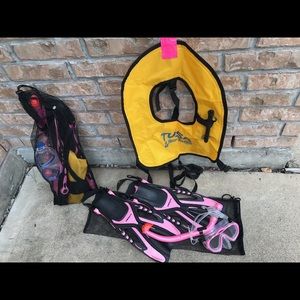 TUSA Reef Tourer snorkel set Jr.